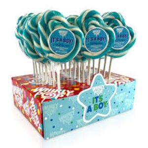 Whirly Pop "It's A Boy"  1.5oz Display 24ct